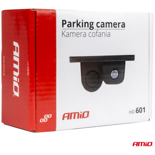 ΚΑΜΕΡΑ ΟΠΙΣΘΟΠΟΡΕΙΑΣ 12V ΜΕ ΑΙΣΘΗΤΗΡΑ ΣΤΑΘΜΕΥΣΗΣ ΚΑΙ ΒΟΜΒΗΤΗ/ ΕΓΧΡΩΜΗ ΜΕ ΑΝΑΛΥΣΗ ΟΘΟΝΗΣ 720pHD ΑMiO - 1 TEM.