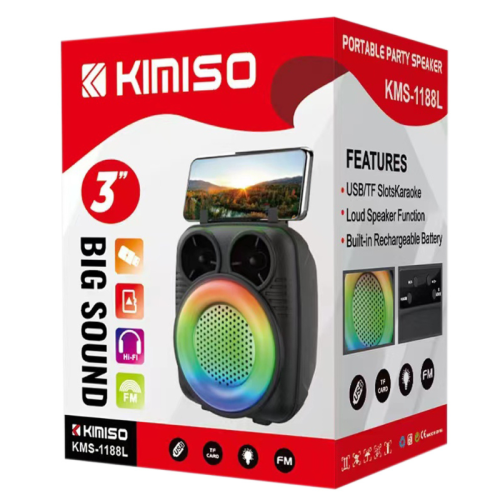 Ασύρματο ηχείο Bluetooth - 3"" - KMS-1188L - 885314