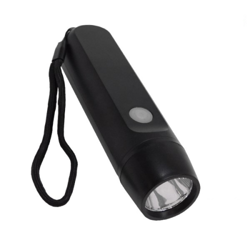 Αυτόνομος Φορητός Φακός USB LED με Δυναμό Φόρτισης και Μπαταρίες GloboStar 07019