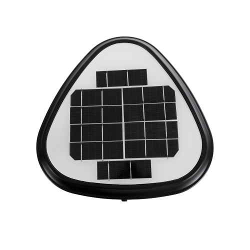 GloboStar® NATURE 90532 Αυτόνομο Ηλιακό Φωτιστικό Κήπου - Κολωνάκι Αρχιτεκτονικού Φωτισμού Εξωτερικού Χώρου LED 10W 330lm 120° με Ενσωματωμένο Φωτοβολταϊκό Panel 6V 2W & Επαναφορτιζόμενη Μπαταρία Li-ion 3.2V 1800mAh με Αισθητήρα Ημέρας-Νύχτας - Αδιάβροχο IP65 - Σώμα Αλουμινίου & ABS - Μ26 x Π26 x Υ30cm - Ψυχρό Λευκό 6000K - Μαύρο - 2 Χρόνια Εγγύηση