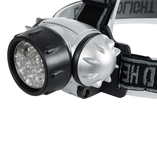 GloboStar® 79053 Φακός Κεφαλής LED Diode 3W 200lm - Ψυχρό Λευκό 6000K - Μ7.5 x Π6 x Υ6cm