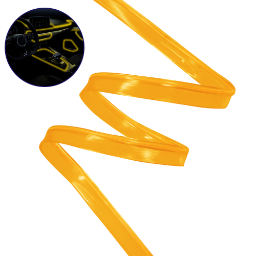 Εύκαμπτο φωτιζόμενο καλώδιο Neon Κίτρινο GloboStar 08008