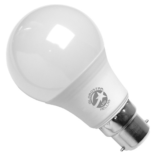 Λάμπα LED B22 A60 Γλόμπος 10W 230V 970lm 260° Φυσικό Λευκό 4500k GloboStar 01683