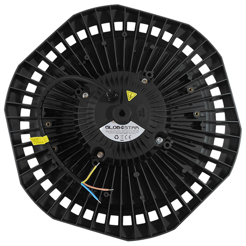 Επαγγελματική Καμπάνα UFO High Bay 200W 230V 28000lm 100° Αδιάβροχη IP66 Ψυχρό Λευκό 5000k GloboStar 78012