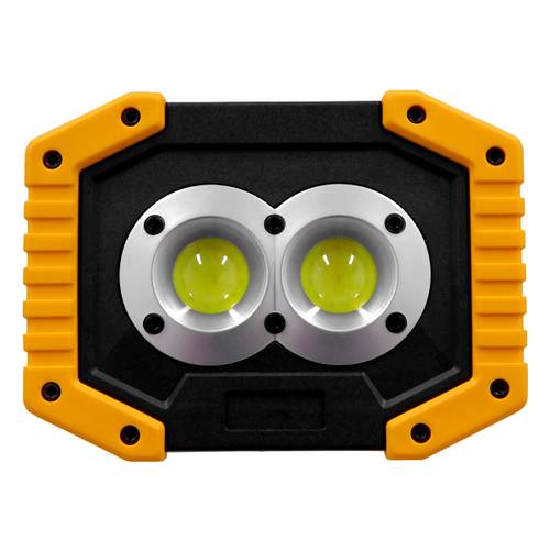 Φορητός Προβολέας Εργασίας 20W LED Αδιάβροχος IP65 Επαναφορτιζόμενος 4 Modes & Power Bank και Καλώδιο Micro USB GloboStar 88948