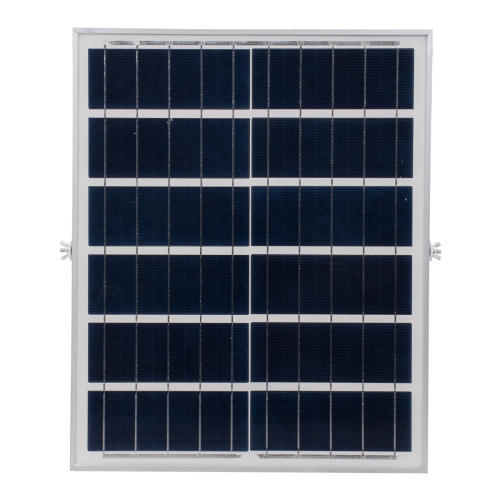 GloboStar® 71556 Αυτόνομος Ηλιακός Προβολέας LED SMD 60W 4800lm με Ενσωματωμένη Μπαταρία 10000mAh - Φωτοβολταϊκό Πάνελ με Αισθητήρα Ημέρας-Νύχτας και Ασύρματο Χειριστήριο RF 2.4Ghz Αδιάβροχος IP66 Ψυχρό Λευκό 6000K