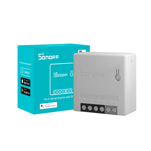 GloboStar® 80002 SONOFF MINIR2 - Wi-Fi Smart Switch Two Way Dual Relay (Upgraded)