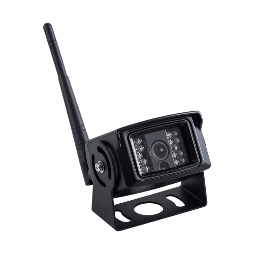 GloboStar® 86071 WiFi Έγχρωμη Κάμερα 1800P HD Οπισθοπορείας Αυτοκινήτου-Φορτηγού DC 12-24V 120° με Parking Lines Αδιάβροχη IP68 - Μαύρο