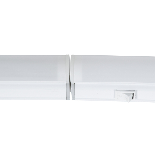 GloboStar® TUBO 60784 Γραμμικό Φωτιστικό Οροφής Linear LED Τύπου T5 Επεκτεινόμενο 5.5W 550lm 180° AC 220-240V IP20 Πάγκου Κουζίνας με Διακόπτη On/Off Μ30 x Π2.2 x Υ3.5cm Ψυχρό Λευκό 6000K - Λευκό - 3 Years Warranty