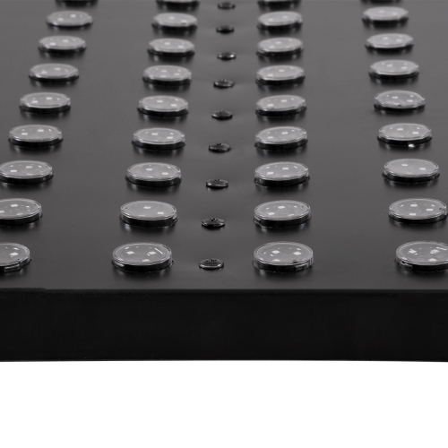 GloboStar® 90118 Digital Pixel Addressable Facade Panel - Ψηφιακό Πάνελ Πρόσοψης Κτιρίων LED SMD 3535 225W/m2 300LED/m2 300PIXEL/m2 SPI/TTL Protocol IC UCS512B 13500lm/m2 120° DC 12V IP67 RGB - Μαύρο Σώμα - Μ100 x Π100 x Υ3cm