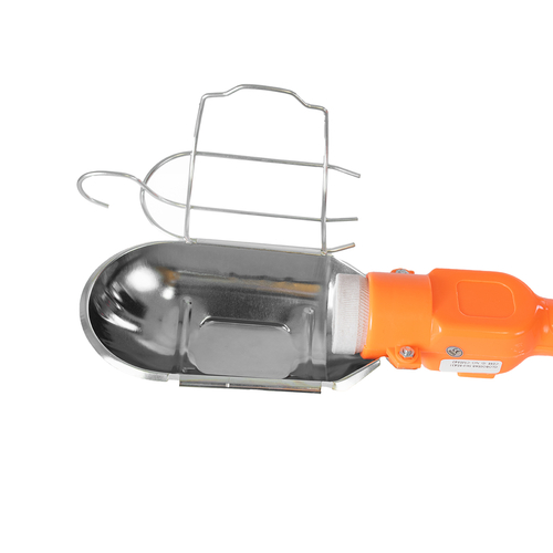 GloboStar® 85431 Βάση Λαμπτήρα E27 Φακός Λάμπα Εργασίας Μπαλαντέζα Συνεργείου με Καλώδιο 10m Ρεύματος AC 220-240V IP20