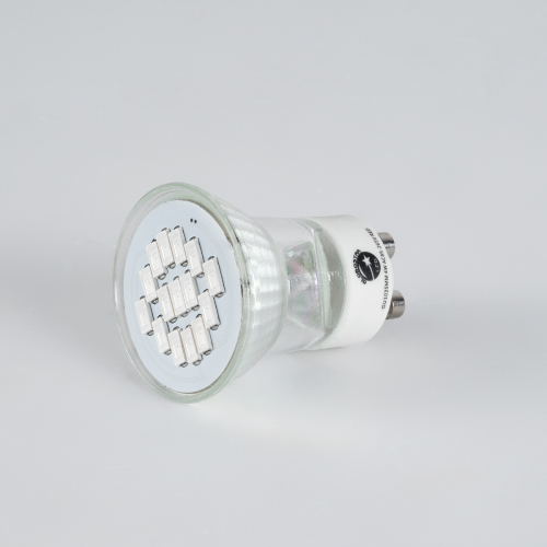 GloboStar® 76009 Σποτ LED GU10 MR11 4W 300lm 120° AC 85-265V με Λευκό Γαλακτερό Γυαλί Κόκκινο - 2 Χρόνια Εγγύηση