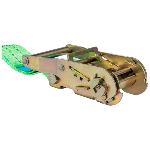 ΙΜΑΝΤΑΣ ΔΕΣΙΜΑΤΟΣ ΜΕ ΚΑΣΤΑΝΙΑ ΚΑΙ ΓΑΝΤΖΟΥΣ 3.5cm x 6m 2000kg ΠΡΑΣΙΝΟ ΑΜΙΟ - 1 τεμ.