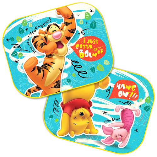 ΗΛΙΟΠΡΟΣΤΑΣΙΕΣ ΠΛΑΙΝΕΣ WINNIE THE POOH ΜΕ ΒΕΝΤΟΥΖΑ 44x35cm AMIO - 2 Τεμ.