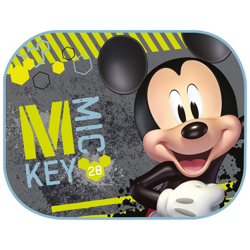 ΗΛΙΟΠΡΟΣΤΑΣΙΕΣ ΠΛΑΙΝΕΣ MICKEY ΜΕ ΒΕΝΤΟΥΖΑ 44x35cm AMIO - 2 Τεμ.