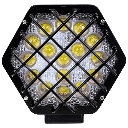 ΠΡΟΒΟΛΕΑΣ ΕΡΓΑΣΙΑΣ 12-30V 48W 16X3WSMD LED max1600lm ΕΞΑΓΩΝΟΣ 138x124x65mm SPOT ECONO M-TECH - 1 Τεμ.
