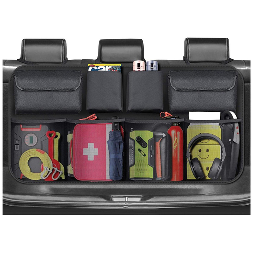 ΘΗΚΗ ORGANIZER ΠΟΡΤ ΜΠΑΓΚΑΖ ΜΕ ΚΛΙΠ ΣΥΓΚΡΑΤΗΣΗΣ ΣΤΑ ΠΡΟΣΚΕΦΑΛΑ ΚΑΘΙΣΜΑΤΩΝ ΜΕ 8 ΘΗΚΕΣ (85x45cm)​ SIMONI RACING - 1 TEM.