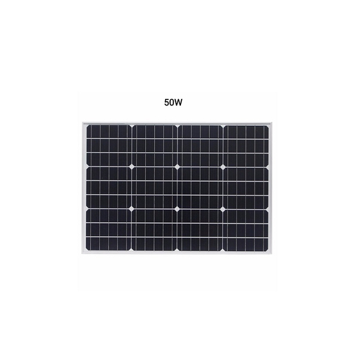 Μονοκρυσταλλικό ηλιακό πάνελ - Solar Panel - 50W - 676128