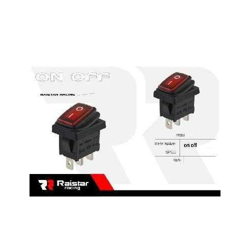 Διακόπτης οχημάτων On/Off - R-F13207B-23-4U - 180940