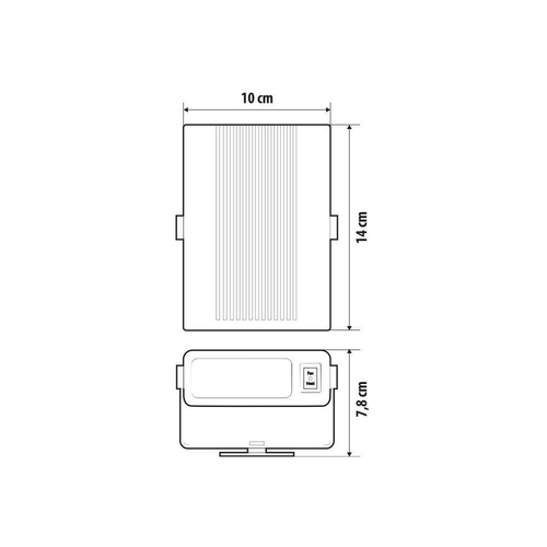 ΑΕΡΟΘΕΡΜΟ / ΑΝΕΜΙΣΤΗΡΑΣ 24V/150w ΓΙΑ ΨΥΧΡΟ / ΘΕΡΜΟ ΑΕΡΑ ΚΕΡΑΜΙΚΗΣ ΘΕΡΜΑΝΣΗΣ  ΜΕ ΚΑΛΩΔΙΟ 140cm 140x100x78 LAMPA -1 ΤΕΜ.