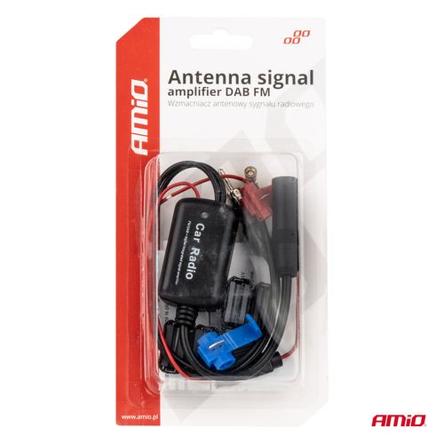 ΕΝΙΣΧΥΤΗΣ ΣΗΜΑΤΟΣ ΚΕΡΑΙΑΣ 12V - DAB/FM AMIO - 1 τεμ.