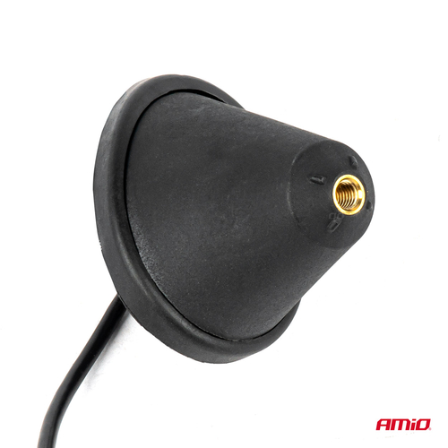 ΚΕΡΑΙΑ ΟΡΟΦΗΣ ANT09 23.4 cm ΜΕ ΚΑΛΩΔΙΟ 20cm ΚΑΙ ΦΙΣΑ RAKU-2 UNIVERSAL ΜΑΥΡΗ ΑΜΙΟ - 1 ΤΕΜ.