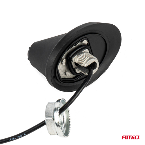 ΚΕΡΑΙΑ ΟΡΟΦΗΣ ANT10 25.4 cm ΜΕ ΚΑΛΩΔΙΟ 20cm ΚΑΙ ΦΙΣΑ RAKU-2 UNIVERSAL ΜΑΥΡΗ ΑΜΙΟ - 1 ΤΕΜ.