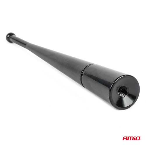ΚΕΡΑΙΑ ΟΡΟΦΗΣ ANTM13 10cm ΜΕ 2 ΑΝΤΑΠΤΟΡΕΣ 5-6mm ΜΑΥΡΗ ΑΜΙΟ - 1 ΤΕΜ.