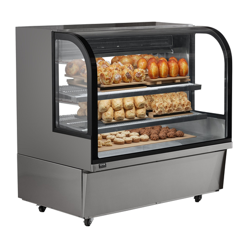 Ψυγειοθήκη VEVOR Βιτρίνα Ψυγείου Bakery Display Θήκη Ψυγείου 18 cu ft/505L 2-Tier