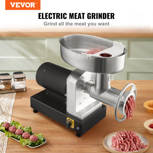 VEVOR Ηλεκτρική Κρεατομηχανή βαρέως τύπου 992 Lb/H χωρητικότητας 1100 W &amp; λουκάνικα