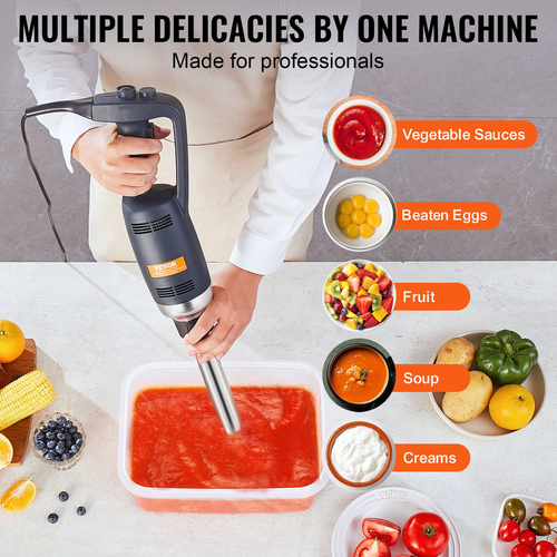 Μίξερ χειρός βαρέως τύπου VEVOR Commercial Immersion Blender 350W για σάλτσες