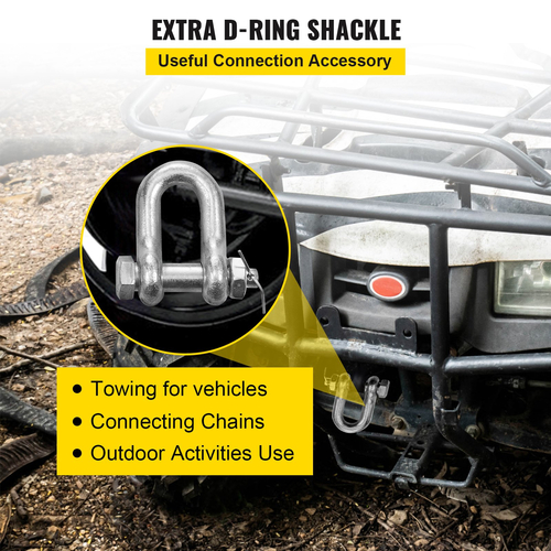 VEVOR J Hook Chain, 5/16 x 10 ft Αλυσίδα ρυμούλκησης Bridle, G80 Bridle Chain μεταφοράς, Αλυσίδα από κράμα χάλυβα με 2 γάντζους G70 J, 9260 Lbs Break Strength Tow Hooks για φορτηγά, J Hooks ιμάντες ρυμούλκησης 2 τμχ