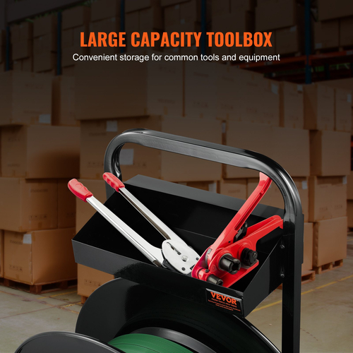 VEVOR Strapping Dispenser Carding Banding for PET/PP Strapping Roll 16&quot;/8&quot; Core