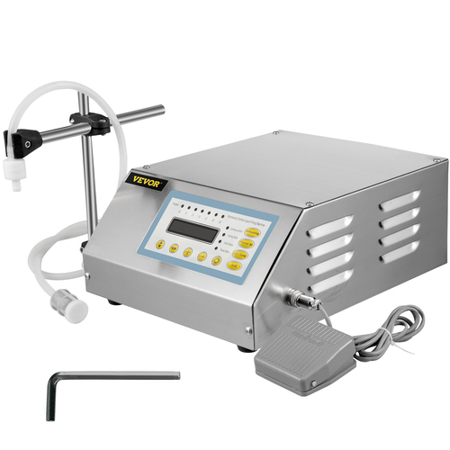 Μηχάνημα πλήρωσης υγρού VEVOR 2-3500ml GFK-160 LCD οθόνη ψηφιακής αντλίας ελέγχου Μηχανή υγρού πλήρωσης αυτόματη μηχανή πλήρωσης υγρού