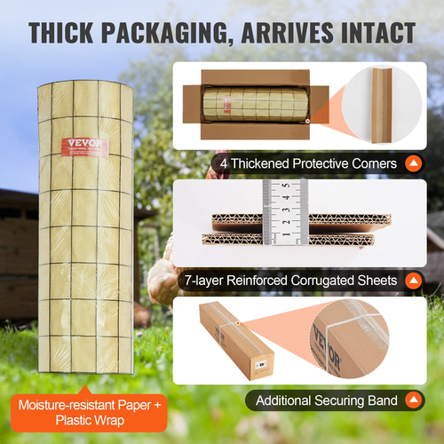 Ύφασμα VEVOR Hardware, 24&#039;&#039; x 50&#039; ρολό γαλβανισμένου συρμάτινου πλέγματος, 16 Gauge ρολό συρμάτινο φράχτη κοτόπουλου, επικάλυψη βινυλίου μεταλλικό συρμάτινο πλέγμα για φράγμα κοτέτσι, φράχτες φιδιών κουνελιών, περιβλήματα πουλερικών