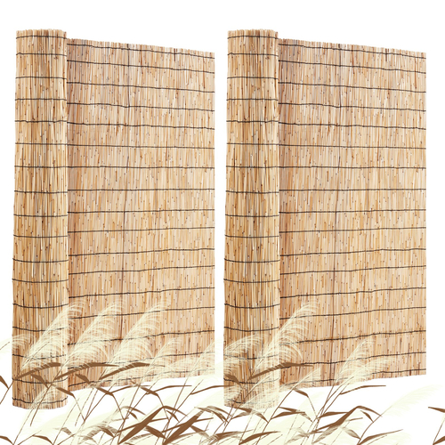 VEVOR 2-pack Reed Fence Landscaping Privacy Blind Fence Screen 16,4&#039; x 4&#039;