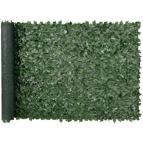 VEVOR Ivy Privacy Fence, Τεχνητή πράσινη οθόνη τοίχου 1,5 x 3m, Greenery Ivy Fence με διχτυωτό ύφασμα και ενισχυμένη άρθρωση, Faux Hedges Διακόσμηση αμπελόφυλλων για εξωτερικό κήπο, αυλή, μπαλκόνι