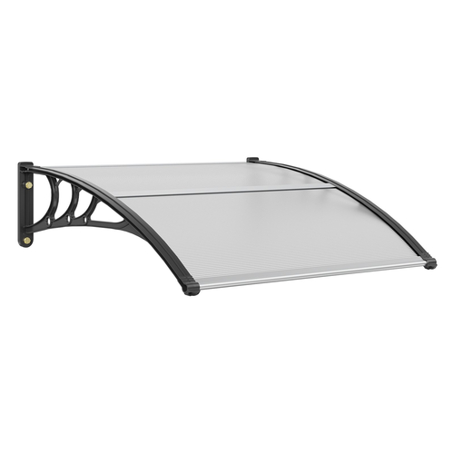 Τέντα παραθύρου VEVOR Τέντα 40&quot; x 40&quot;, UPF 50+ Πολυκαρβονική είσοδος Πόρτα Εξωτερική τέντα παραθύρου εξωτερικού χώρου, Τέντα προεξοχής μπροστινής πόρτας για αντηλιακό, υπεριώδη ακτινοβολία, βροχή, προστασία από χιόνι, κοίλο φύλλο