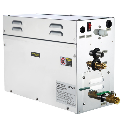 VEVOR 9KW Steam Generator Steam Generator for SPA Room Digital Display Steam Generator 35 ℃-55 ℃ Sauna Steam Generator for Home Commercial Steam Generator Kit Steam Bath Generator