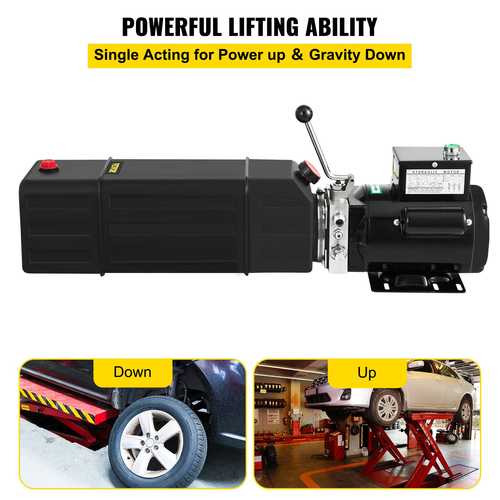 Υδραυλική αντλία 208-230 volt Ηλεκτρική υδραυλική αντλία 4,0 γαλόνι ηλεκτρική υδραυλική αντλία πλαστική