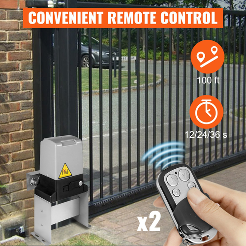 Αισθητήρας υπερύθρων χειριστή VEVOR 3300lbs Automatic Sliding Gate Opener Driveway
