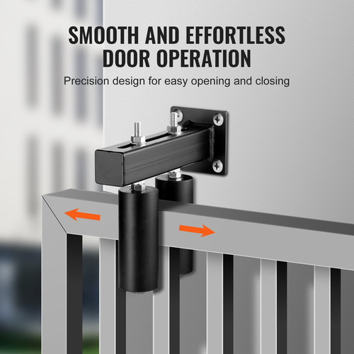 VEVOR Sliding Gate Kit 6&quot; Rolling Hardware with T-Bracket ρυθμιζόμενο για πόρτα