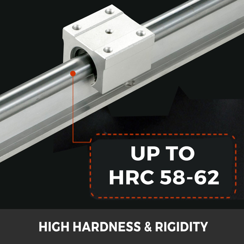 VEVOR Linear Rail 2PCS 500mm SBR16 Linear Slide Rail 4PCS SBR16UU Bearing Block Kit Linear Rails and Bearings Kit CNC Rails Linear Rail Σετ για μηχανήματα CNC Αυτοματοποιημένα μηχανήματα και εξοπλισμός