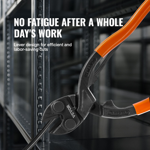 VEVOR Bolt Cutter 8&quot; Mini Lock Cutter Διυλικό Λαβή με Λαστιχένιο Χάλυβα
