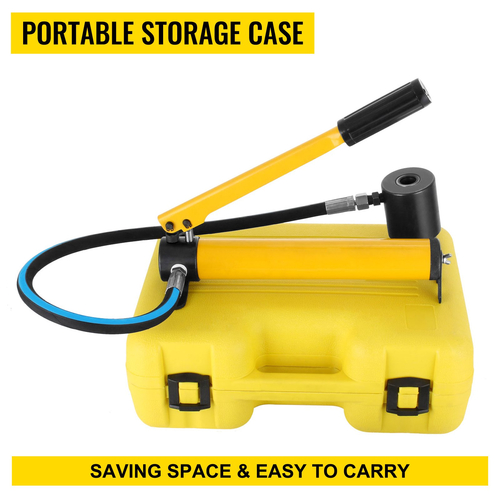 VEVOR 6 Die 10 Ton Hydraulic Knockout Punch 1/2&quot; έως 2&quot; Hand Tool Cutter Driver Kit, Σετ τρυπών κοπής εργαλείων πριονιού ηλεκτρικό μεταλλικό τρυπάνι