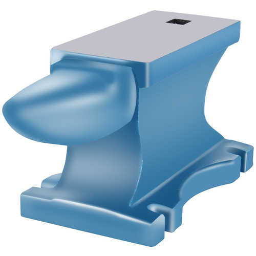 VEVOR Single Horn Anvil 99Lbs Χυτοσίδηρος σιδηρουργός αμόνι προς πώληση Εργαλεία και εξοπλισμός Forge Anvil Rugged Round Horn Anvil Blacksmith Jewelers Metalsmith Blacksmith Tool