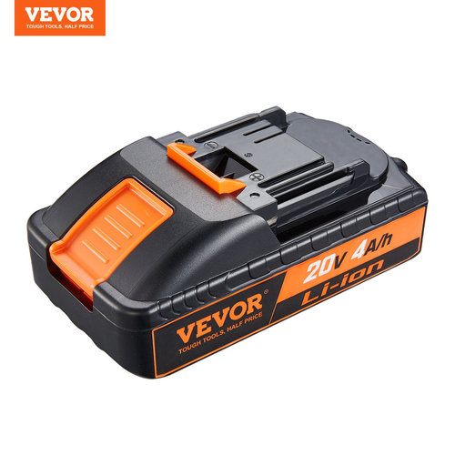 Αντικατάσταση πακέτου μπαταρίας λιθίου VEVOR 20V 4Ah για μπαταρία ηλεκτρικών εργαλείων VEVOR 20V