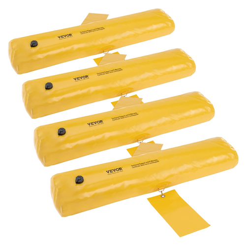 VEVOR Flood Barriers, Sandbag Alternative Flood Bag 4 Pack, Flood Barrier για το σπίτι, Water Barriers για πλημμύρες, Doorway, Driveway (4FTx6in)