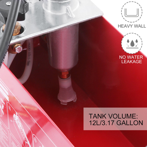 Δοκιμαστική αντλία πίεσης VEVOR 725 PSI Αντλία πίεσης 45 ml Δοκιμαστική αντλία 5 MPa Αντλία πλήρωσης 0-50 Bar Δοκιμαστική αντλία πίεσης διαρροής θέρμανσης 650 x 165 x 260 mm Ιδανική για σύστημα σωλήνων νερού Συστήματα θέρμανσης Κλιματισμός ηλιακά συστήματα