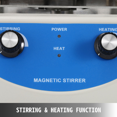 VEVOR SH-3 Magnetic Stirrer Laboratory Magnetic Stirrer Hotplate 3000ml Χωρητικότητα Ανάμιξης με Ψηφιακή Οθόνη Θέρμανσης Μίξερ Θερμαντικής Πλάκας
